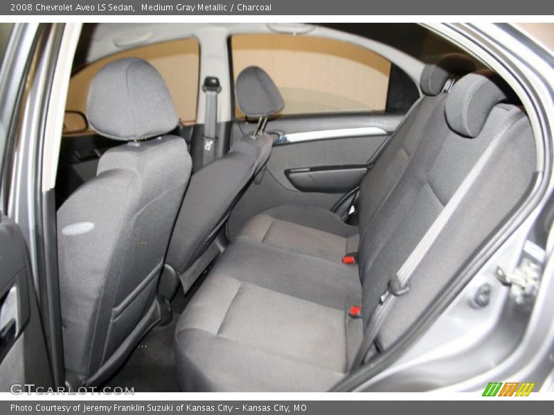 Medium Gray Metallic / Charcoal 2008 Chevrolet Aveo LS Sedan