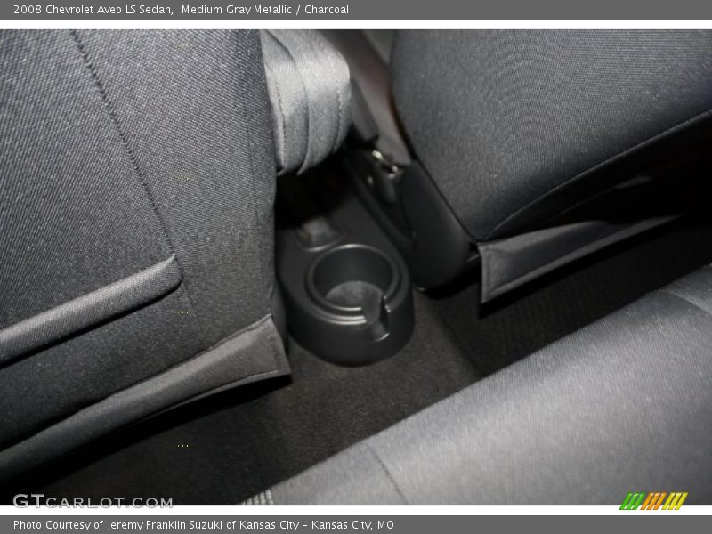 Medium Gray Metallic / Charcoal 2008 Chevrolet Aveo LS Sedan