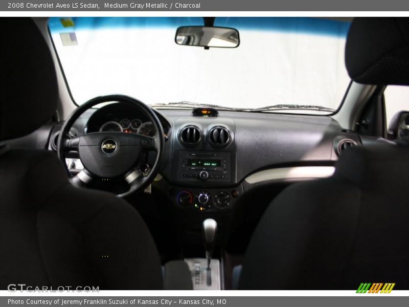 Medium Gray Metallic / Charcoal 2008 Chevrolet Aveo LS Sedan