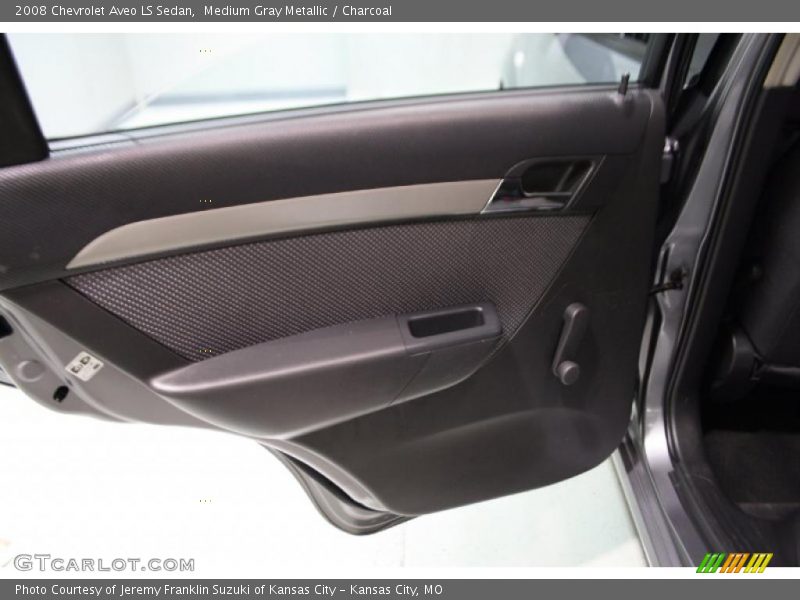 Medium Gray Metallic / Charcoal 2008 Chevrolet Aveo LS Sedan