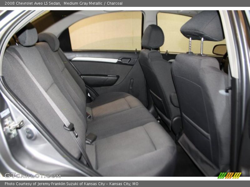 Medium Gray Metallic / Charcoal 2008 Chevrolet Aveo LS Sedan