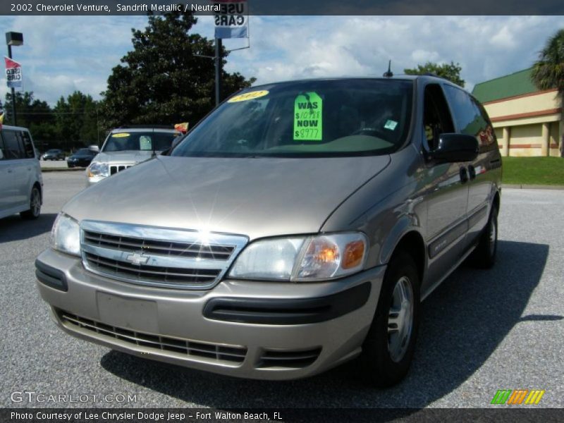 Sandrift Metallic / Neutral 2002 Chevrolet Venture