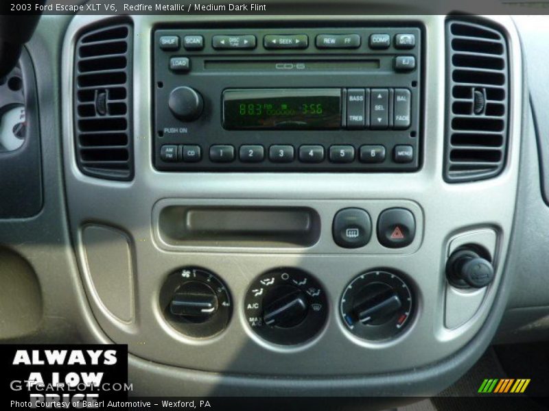 Redfire Metallic / Medium Dark Flint 2003 Ford Escape XLT V6