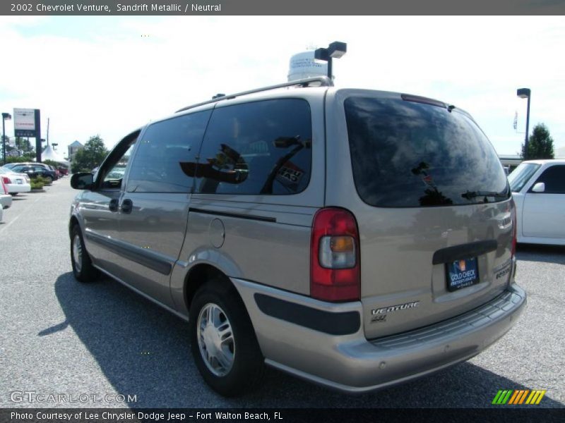 Sandrift Metallic / Neutral 2002 Chevrolet Venture
