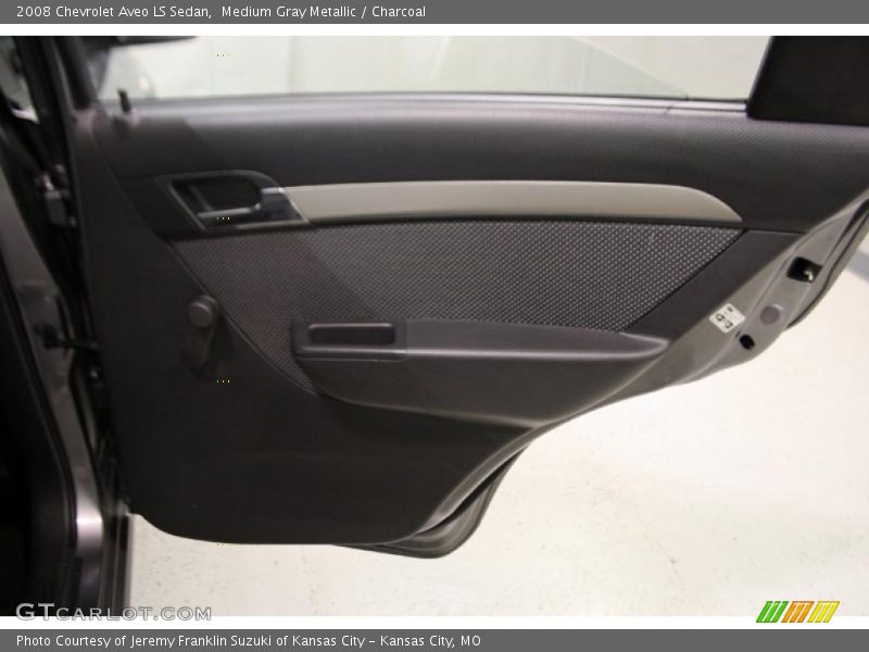 Medium Gray Metallic / Charcoal 2008 Chevrolet Aveo LS Sedan