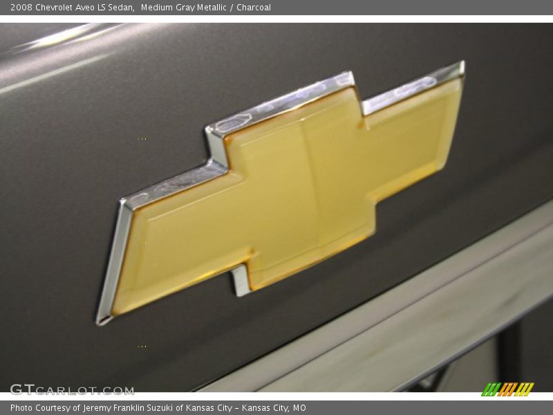 Medium Gray Metallic / Charcoal 2008 Chevrolet Aveo LS Sedan