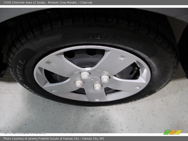 Medium Gray Metallic / Charcoal 2008 Chevrolet Aveo LS Sedan
