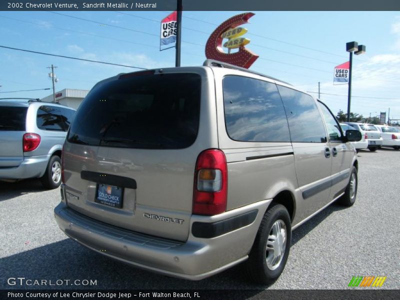 Sandrift Metallic / Neutral 2002 Chevrolet Venture