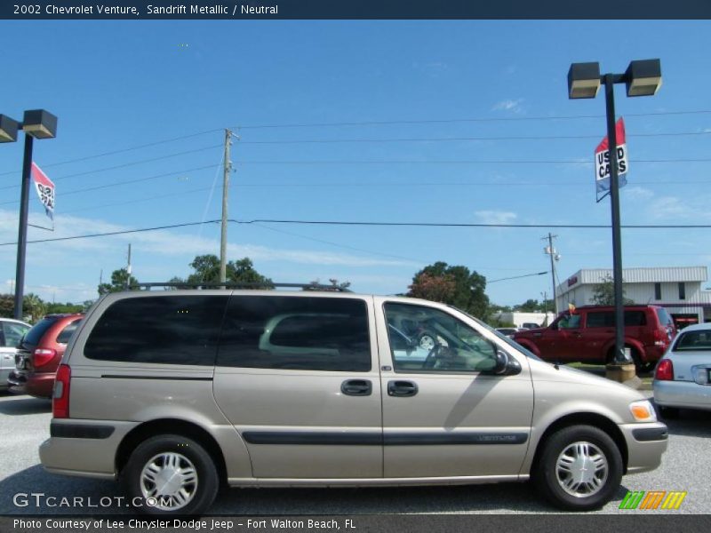 Sandrift Metallic / Neutral 2002 Chevrolet Venture