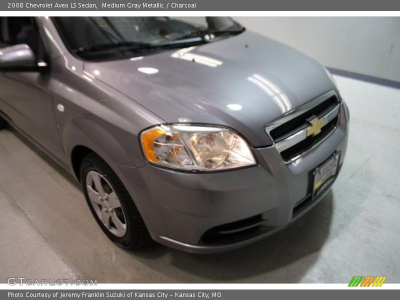 Medium Gray Metallic / Charcoal 2008 Chevrolet Aveo LS Sedan