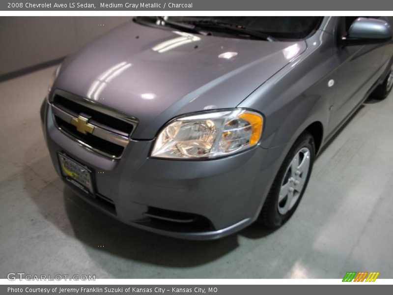 Medium Gray Metallic / Charcoal 2008 Chevrolet Aveo LS Sedan