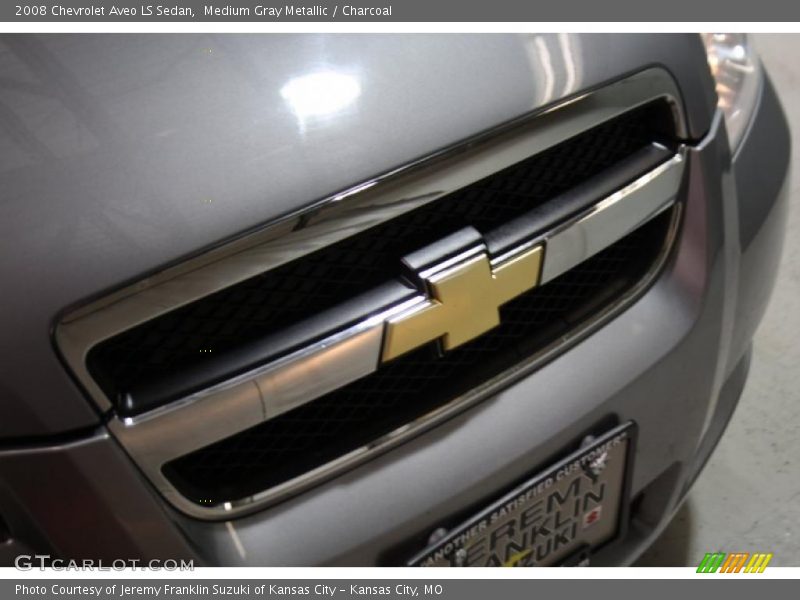 Medium Gray Metallic / Charcoal 2008 Chevrolet Aveo LS Sedan