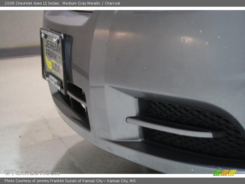 Medium Gray Metallic / Charcoal 2008 Chevrolet Aveo LS Sedan