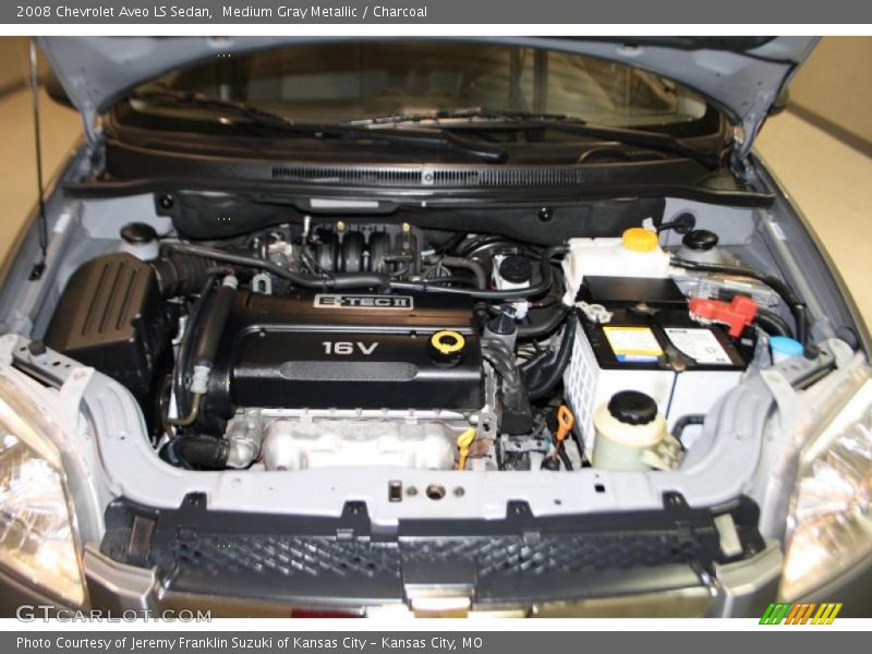 Medium Gray Metallic / Charcoal 2008 Chevrolet Aveo LS Sedan