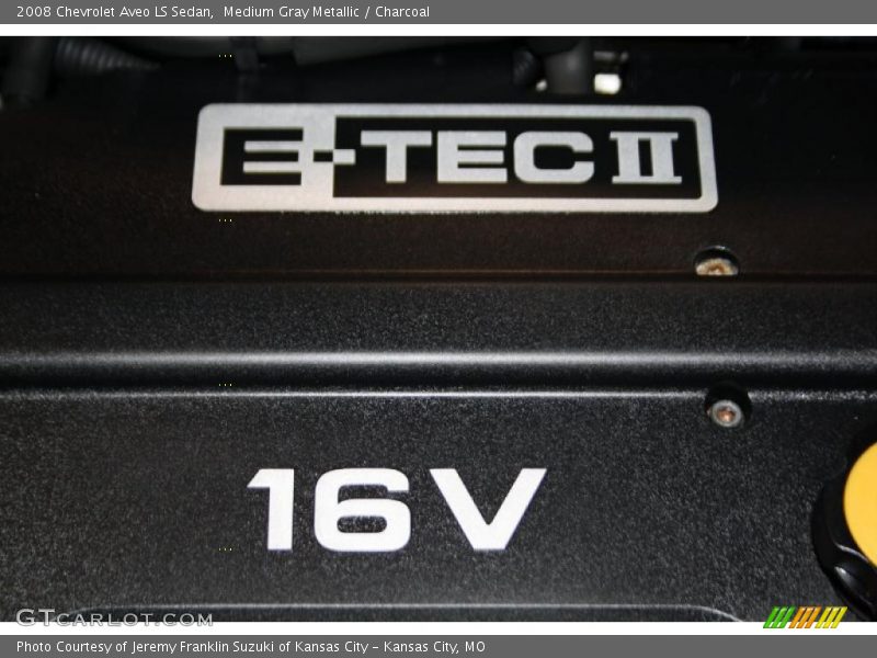 Medium Gray Metallic / Charcoal 2008 Chevrolet Aveo LS Sedan