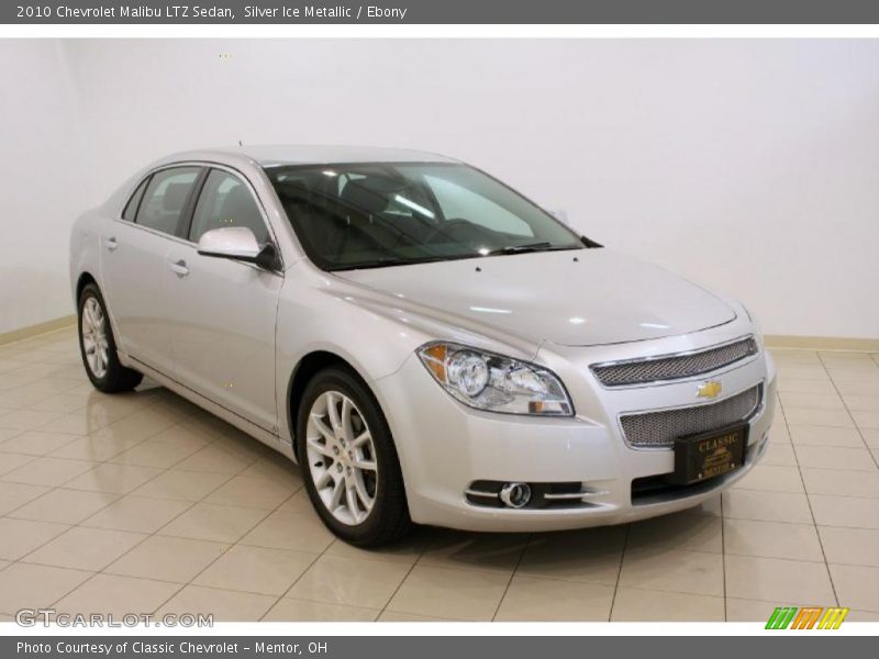 Silver Ice Metallic / Ebony 2010 Chevrolet Malibu LTZ Sedan