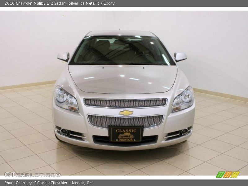 Silver Ice Metallic / Ebony 2010 Chevrolet Malibu LTZ Sedan