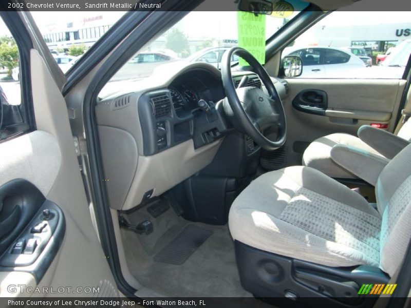 Sandrift Metallic / Neutral 2002 Chevrolet Venture