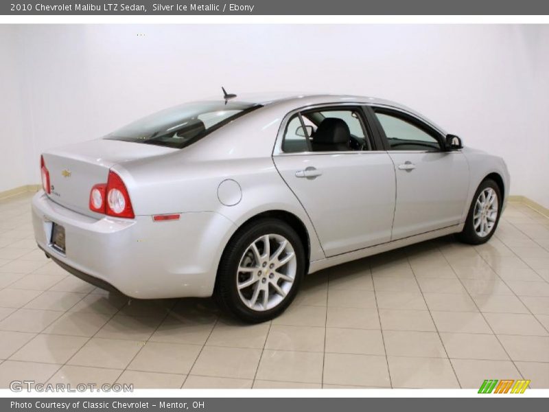 Silver Ice Metallic / Ebony 2010 Chevrolet Malibu LTZ Sedan
