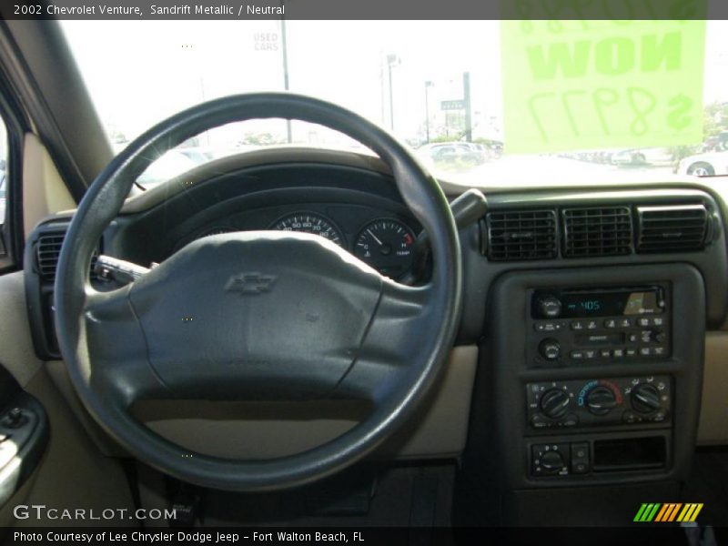 Sandrift Metallic / Neutral 2002 Chevrolet Venture