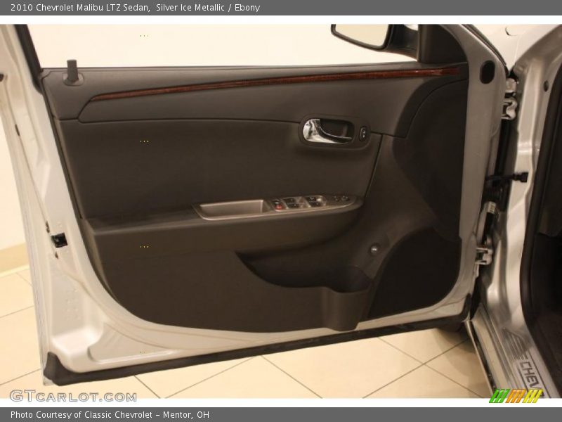 Silver Ice Metallic / Ebony 2010 Chevrolet Malibu LTZ Sedan