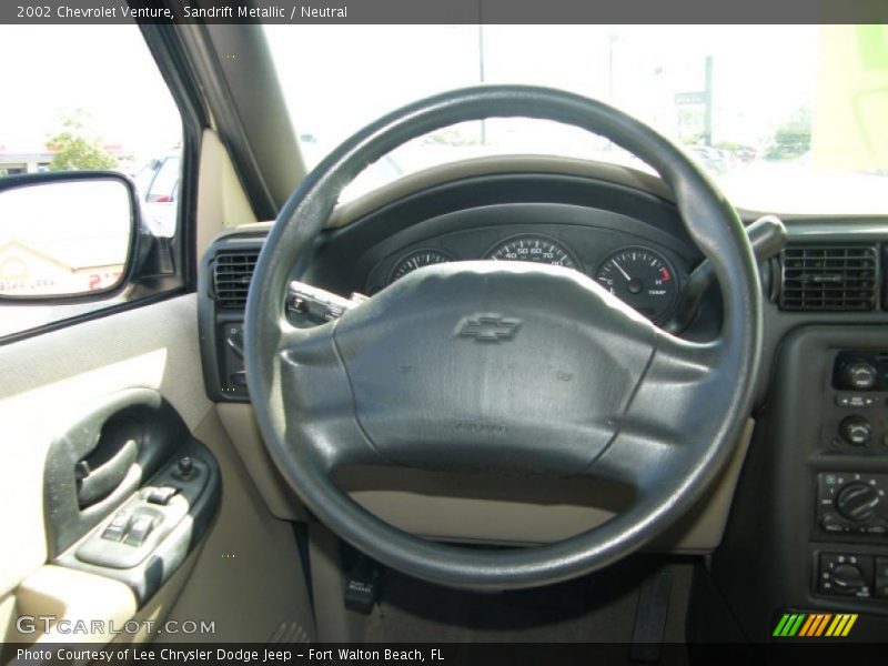 Sandrift Metallic / Neutral 2002 Chevrolet Venture
