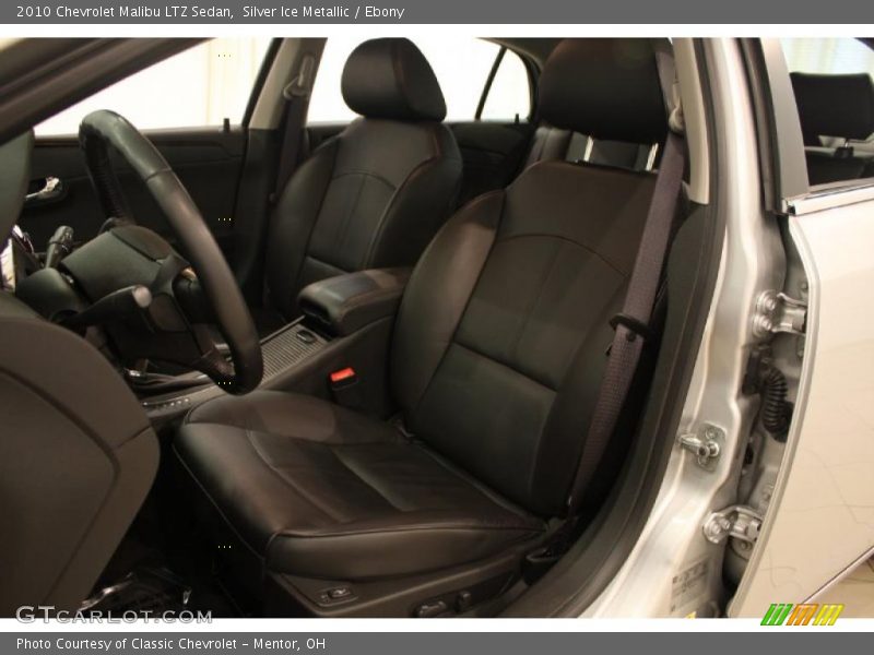 Silver Ice Metallic / Ebony 2010 Chevrolet Malibu LTZ Sedan