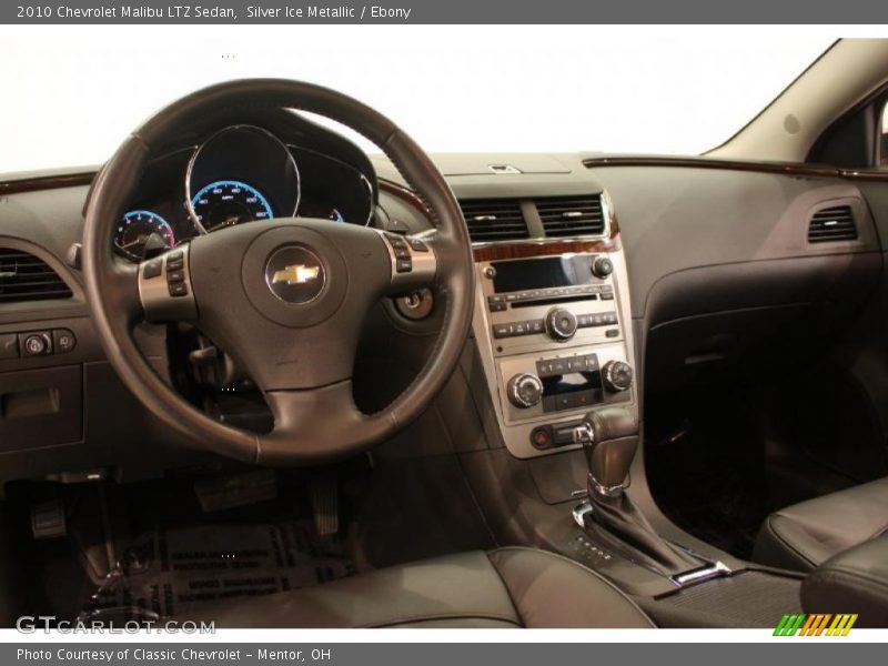 Silver Ice Metallic / Ebony 2010 Chevrolet Malibu LTZ Sedan