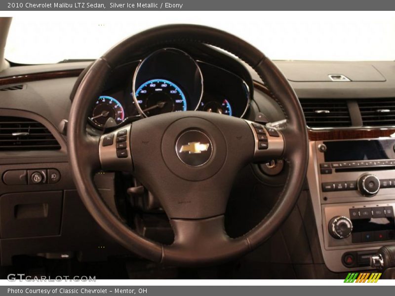 Silver Ice Metallic / Ebony 2010 Chevrolet Malibu LTZ Sedan