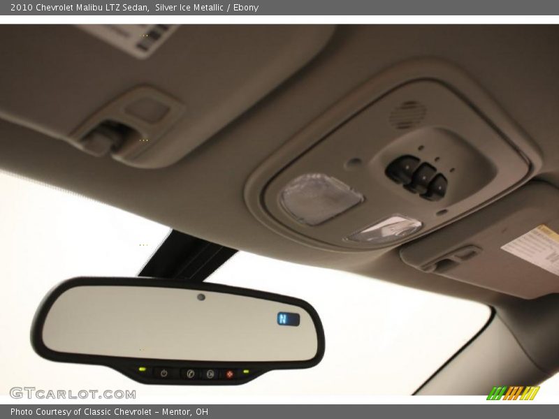 Silver Ice Metallic / Ebony 2010 Chevrolet Malibu LTZ Sedan
