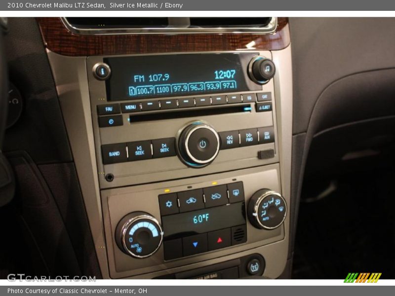 Silver Ice Metallic / Ebony 2010 Chevrolet Malibu LTZ Sedan