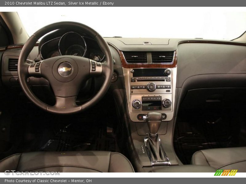 Silver Ice Metallic / Ebony 2010 Chevrolet Malibu LTZ Sedan