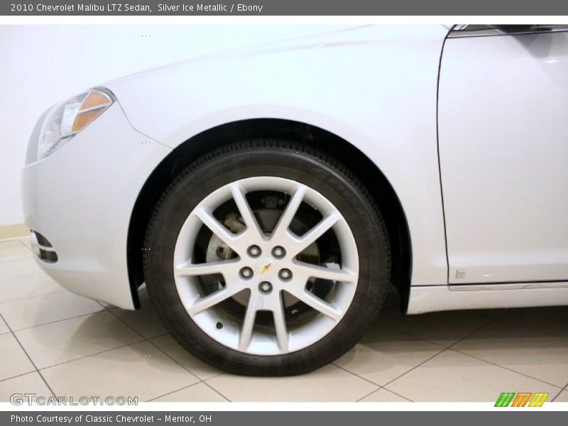 Silver Ice Metallic / Ebony 2010 Chevrolet Malibu LTZ Sedan