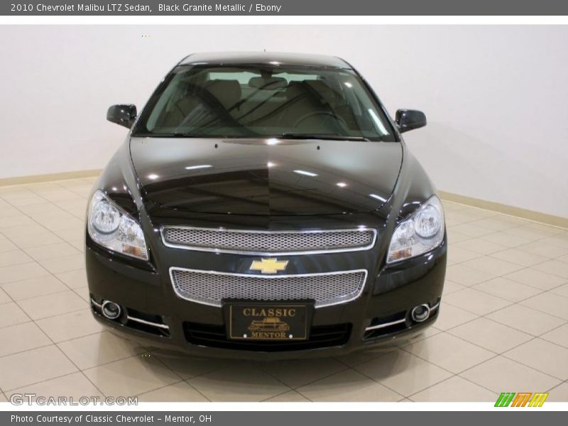 Black Granite Metallic / Ebony 2010 Chevrolet Malibu LTZ Sedan