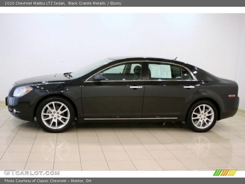 Black Granite Metallic / Ebony 2010 Chevrolet Malibu LTZ Sedan