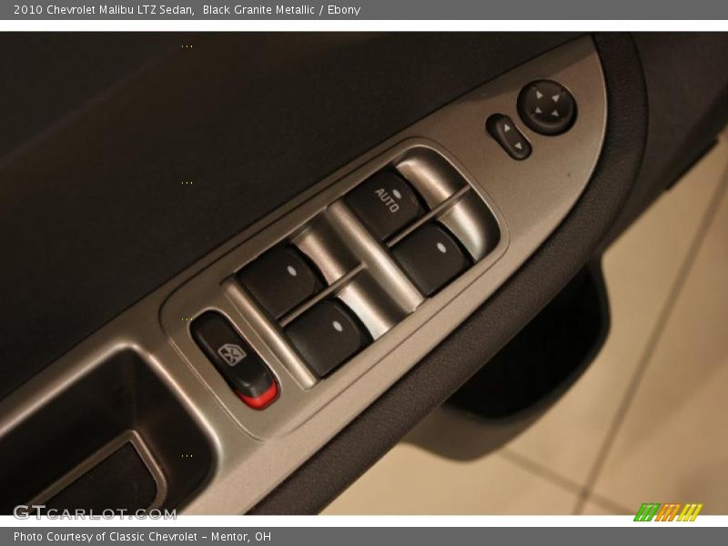 Black Granite Metallic / Ebony 2010 Chevrolet Malibu LTZ Sedan