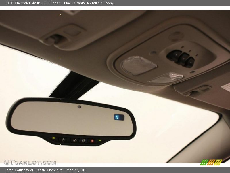 Black Granite Metallic / Ebony 2010 Chevrolet Malibu LTZ Sedan