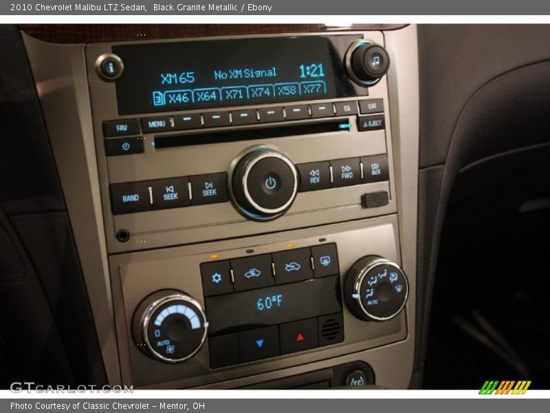 Black Granite Metallic / Ebony 2010 Chevrolet Malibu LTZ Sedan