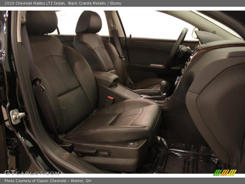 Black Granite Metallic / Ebony 2010 Chevrolet Malibu LTZ Sedan