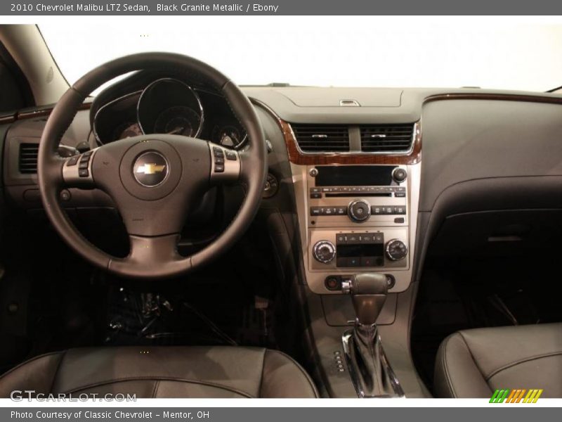 Black Granite Metallic / Ebony 2010 Chevrolet Malibu LTZ Sedan
