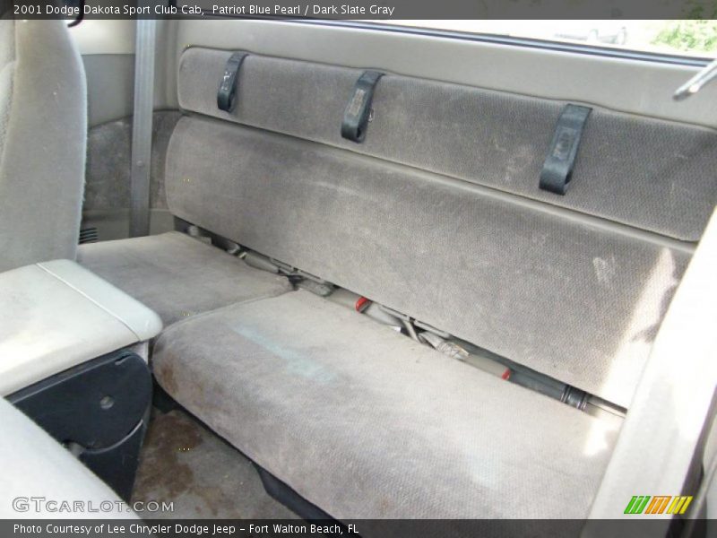 Patriot Blue Pearl / Dark Slate Gray 2001 Dodge Dakota Sport Club Cab
