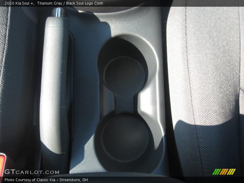 Titanium Gray / Black Soul Logo Cloth 2010 Kia Soul +
