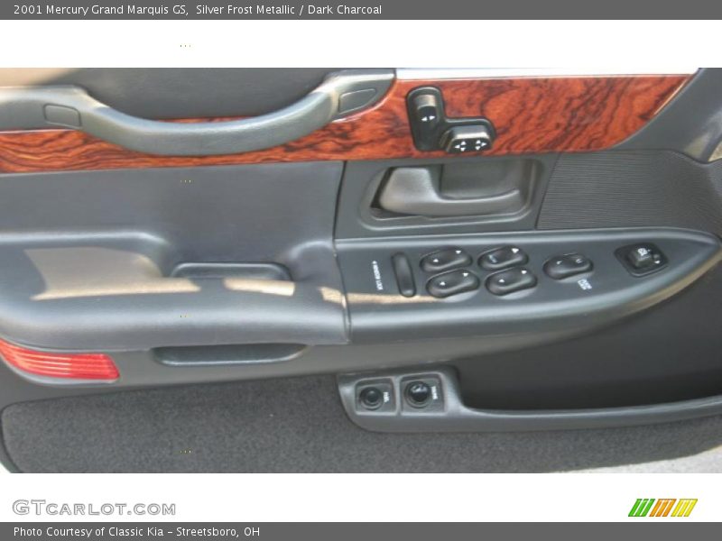 Silver Frost Metallic / Dark Charcoal 2001 Mercury Grand Marquis GS