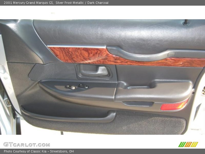 Silver Frost Metallic / Dark Charcoal 2001 Mercury Grand Marquis GS
