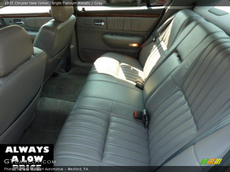 Bright Platinum Metallic / Gray 1995 Chrysler New Yorker