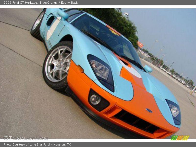 Blue/Orange / Ebony Black 2006 Ford GT Heritage