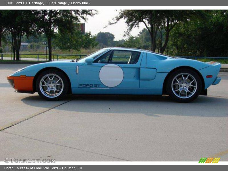 Blue/Orange / Ebony Black 2006 Ford GT Heritage