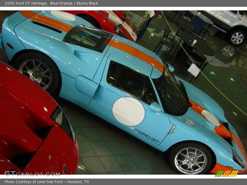 Blue/Orange / Ebony Black 2006 Ford GT Heritage