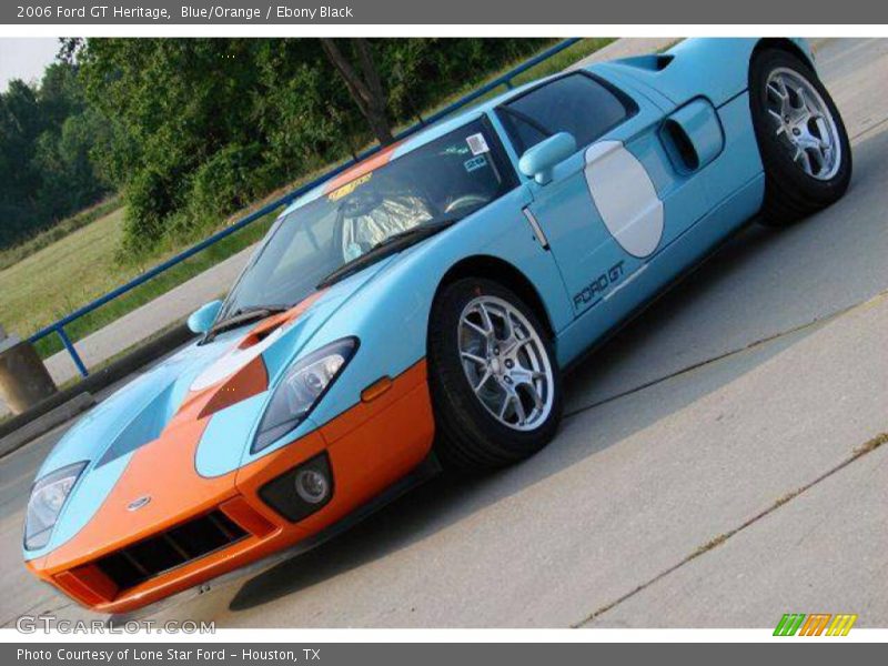 Blue/Orange / Ebony Black 2006 Ford GT Heritage