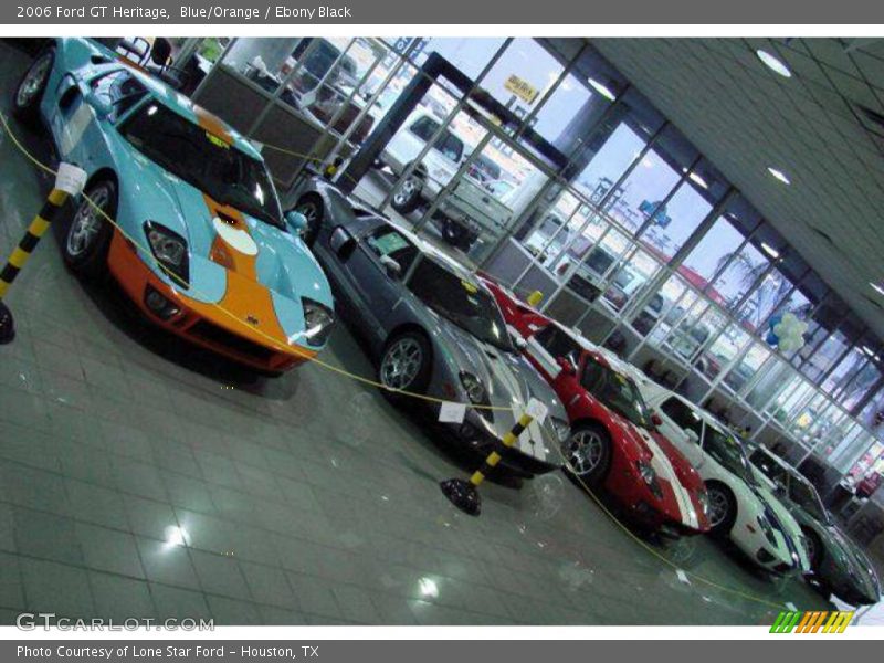 Blue/Orange / Ebony Black 2006 Ford GT Heritage